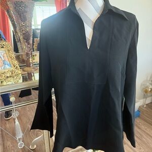 Mimi Maternity Classic Black Top